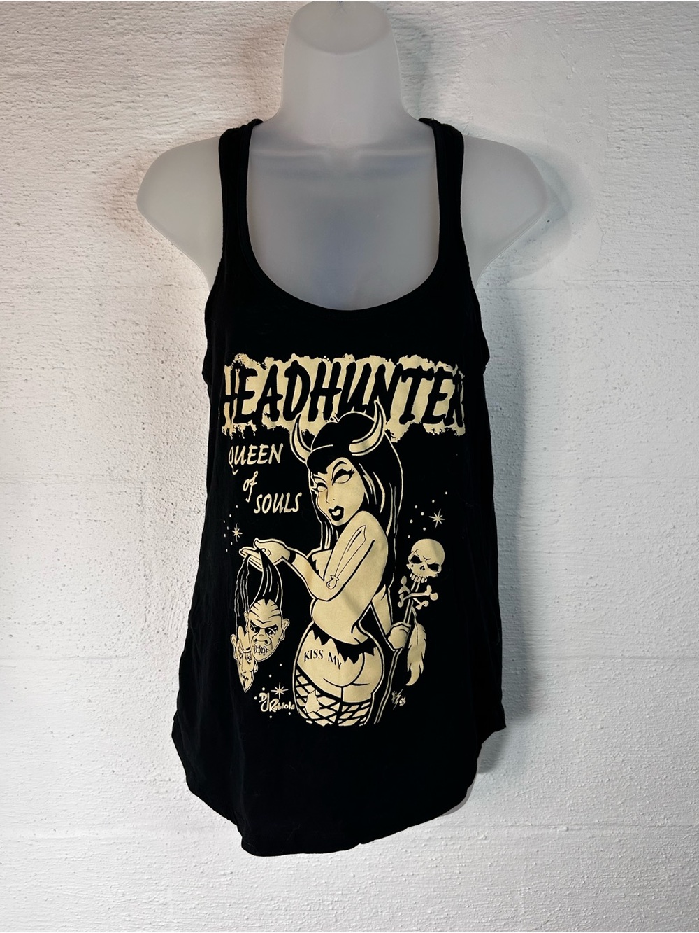 Spooky girl tank